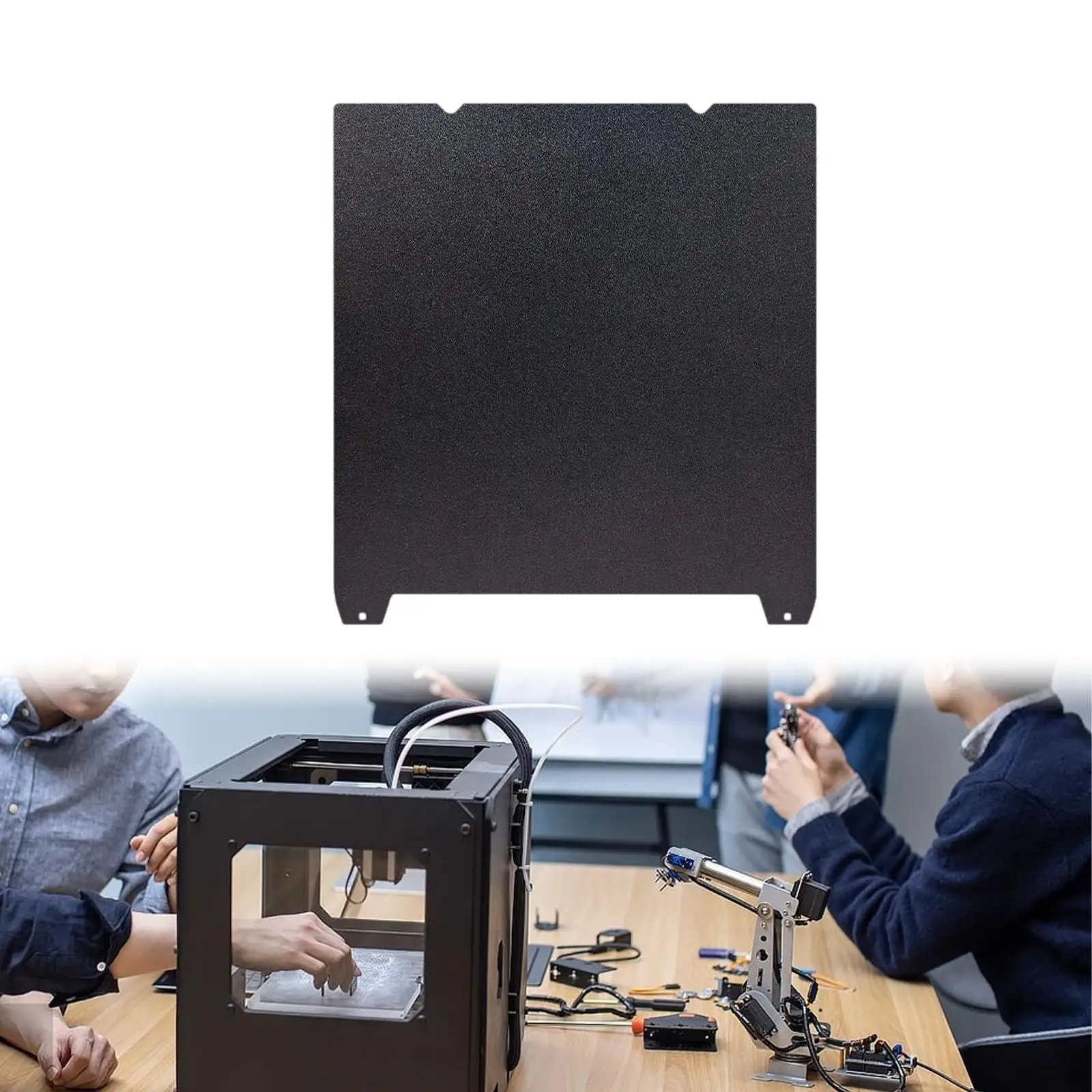 Картина 6: Сменная платформа для 3D-печати из эпоксидной смолы 31,5x31 см для K1, простая установка