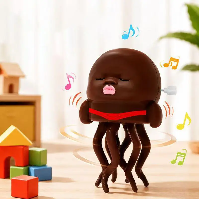Funny Stress Relief Toys Magic Dancing Black Doll Natasha Toy Automatic Obstacle Avoidance Sensor Toys Gift Interactive Robotics