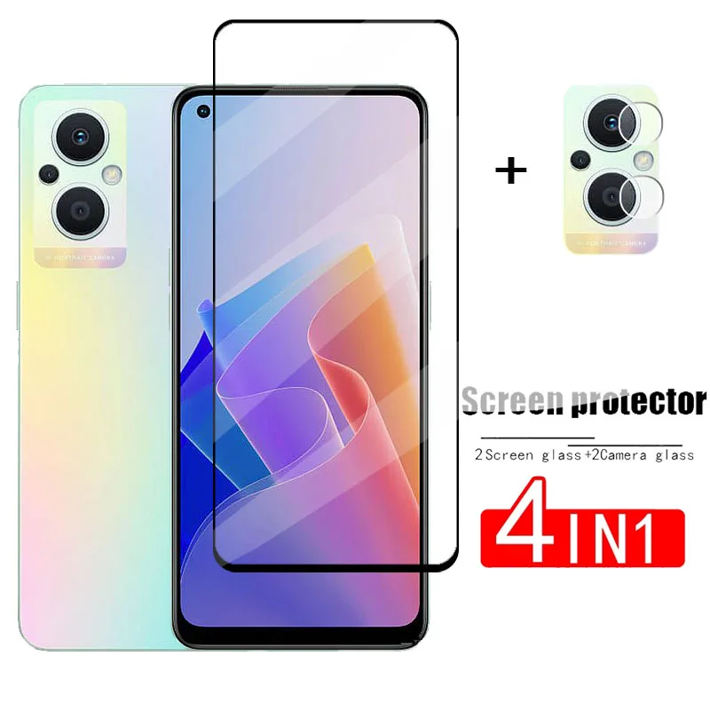 

Full Cover Tempered Glass Reno 8 Lite Screen Protector For OPPO Reno 8 Lite Protective Phone Lens Film For Reno 8 Lite Glass