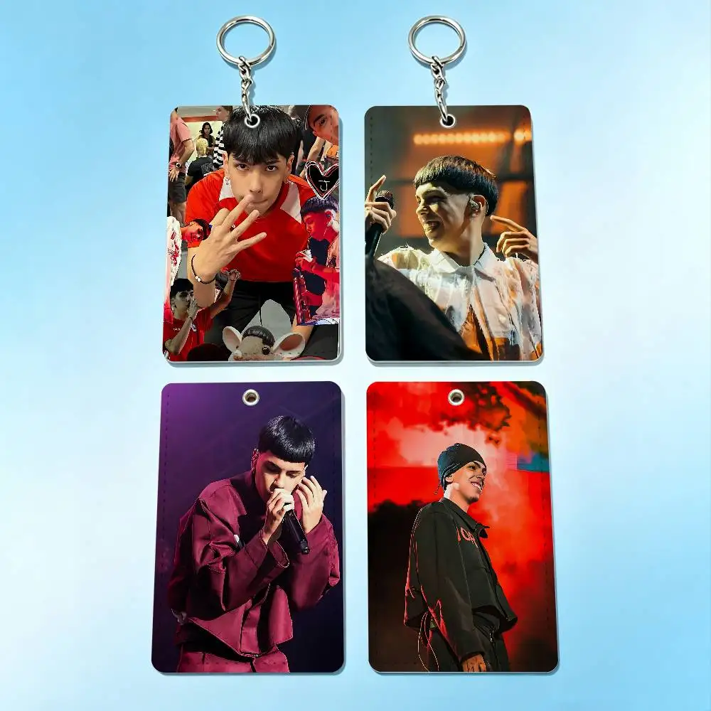 

111 M-Milo J Singer Card Holder Keychain Badge Holder Card Pass Hang Rope Lariat Lanyard for Key Rings Accessories Gift