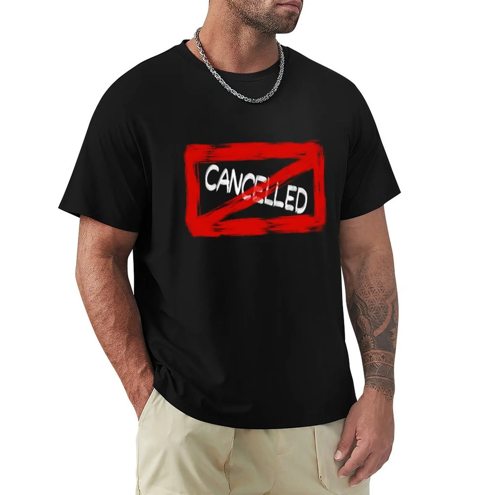 Cancel culture is cancelled T-Shirt Short sleeve tee Blouse animal prinfor boys mens champion t shirts