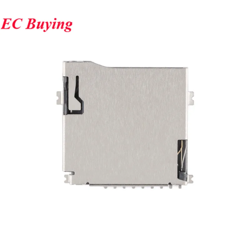 10PCS/5PC 9Pin Micro SD Card Slot Connector TF Self-elastic MicroSD Card Holder Deck For Phone Tablet Vehicle Navigation Pop-up image 3