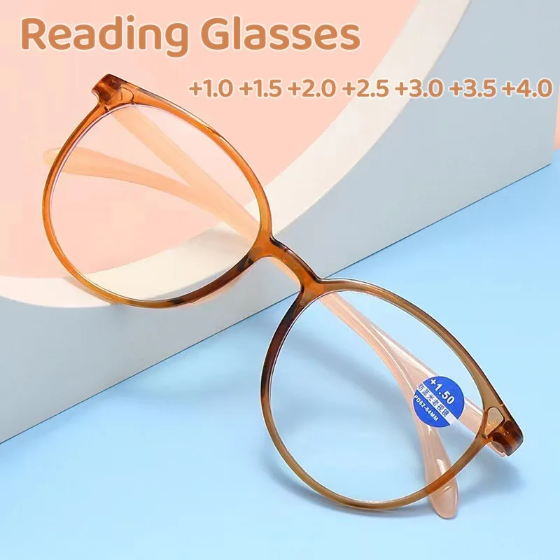 

Women Men Presbyopia Glasses Round Glasses Anti-Blue Light Eye Protection Eyewear Computer Glasses Optical Spectacle Eyeglasses