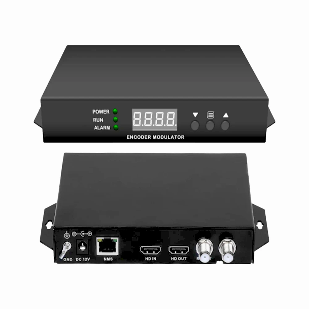 Mini Encoder Modulator HDMI to RF (DVB-T/ATSC/DVB-C/ISDB-T) TV Signal Transmission Equipment