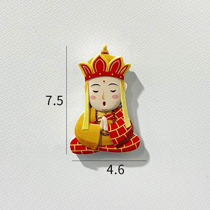 Fridgerator Magnet And Door Decoration Polyresin Cute Chinese Traditional TV Drama 