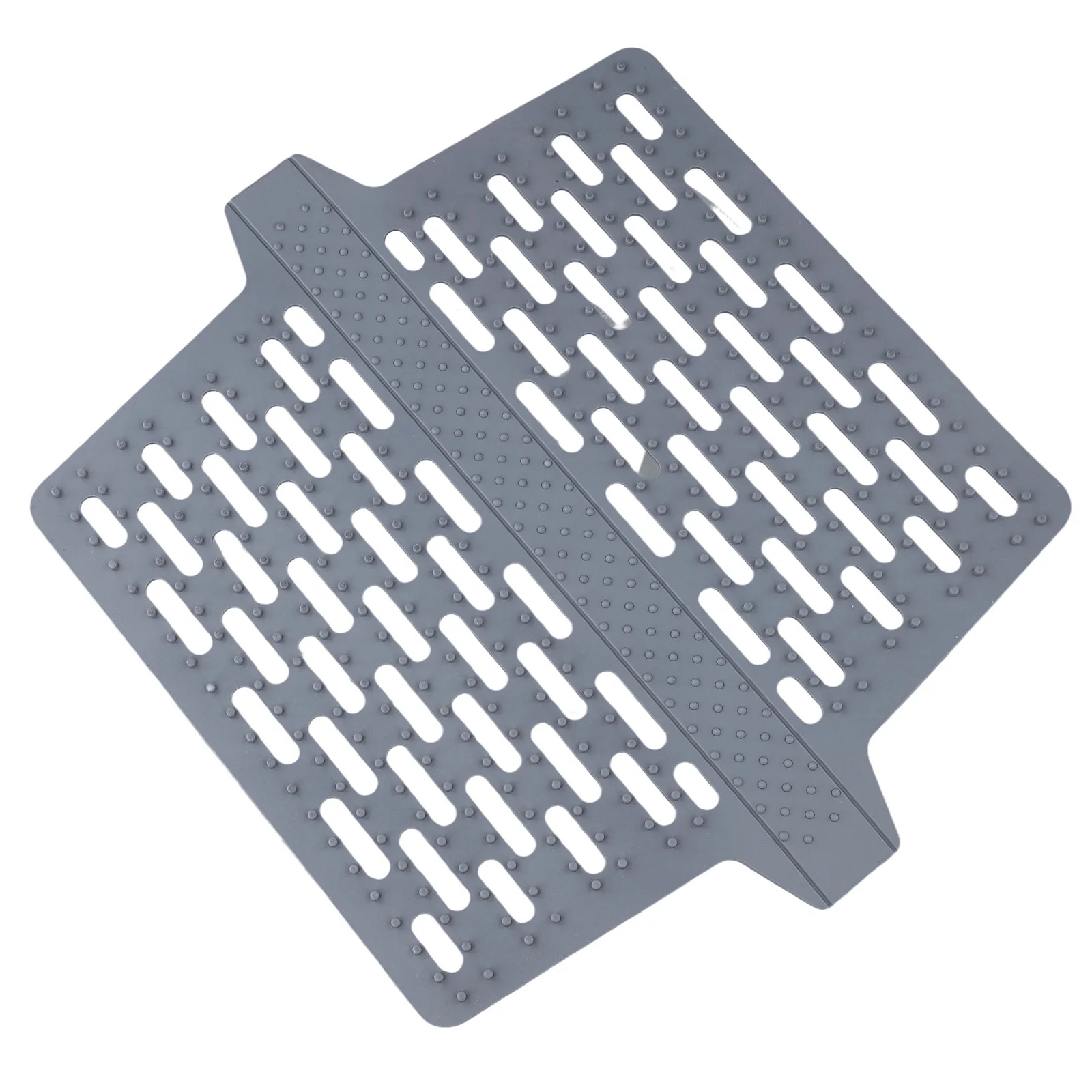 1pc Silicone Sink Saddle Mat Kitchen Sink Protector Divider Mat Heat Resistant Pad Sink Saddle Mat Kitchen Storage Organization
