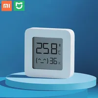 Xiaomi Mijia Thermometer 2 Bluetooth Temperature Humidity Sensor Moisture Meter Smart LCD Screen Digital Mijia App