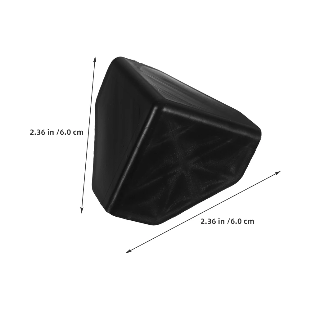 100 Uds protectores de esquina de plástico engrosados 60Mm protectores de borde de cartón anticolisión de Triple cara protectores de caja de envío de embalaje
