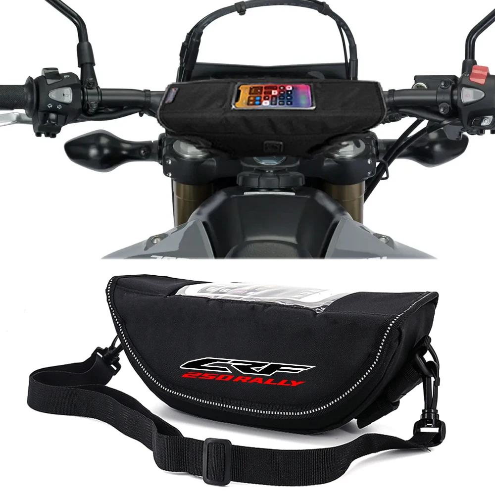 For HONDA crf CRF300L CRF250RALLY CRF Motorcycle accessory  Waterproof And Dustproof Handlebar Storage Bag