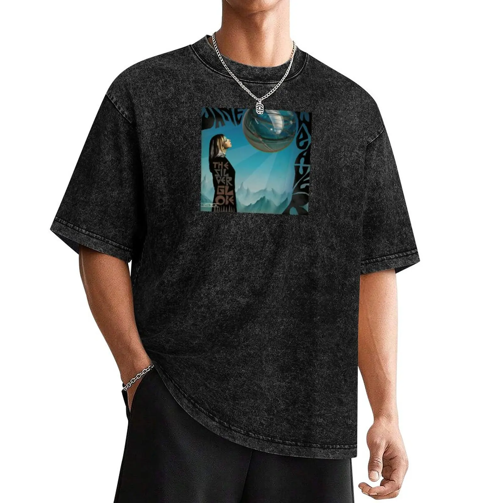 

Jane Weaver The Silver Globe T-Shirt gifts for boyfriend heavyweights Men's clothing