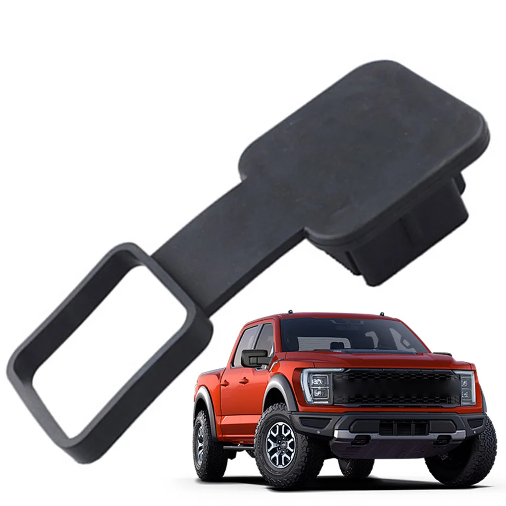 

Trailer Hitch Receiver Cover Plug Dustproof Tow Plug Tube Cap Protector 2 Inch Receiver Auto Square Plug Tow Hook Cover