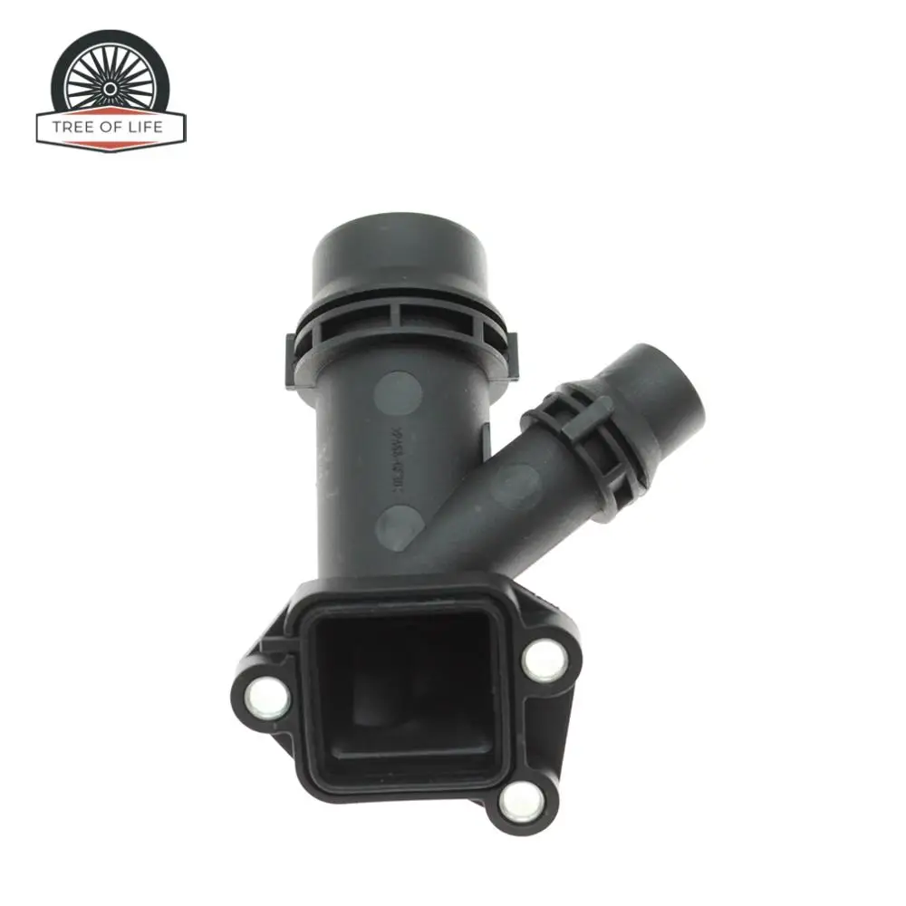 Waterpump Thermostat Connector Coolant Flange Pipe For BMW E38 E39 E46 E60 E61 E81 E83 X3 E84 E85 E87 E88 E90 E91 E92 1994-2012