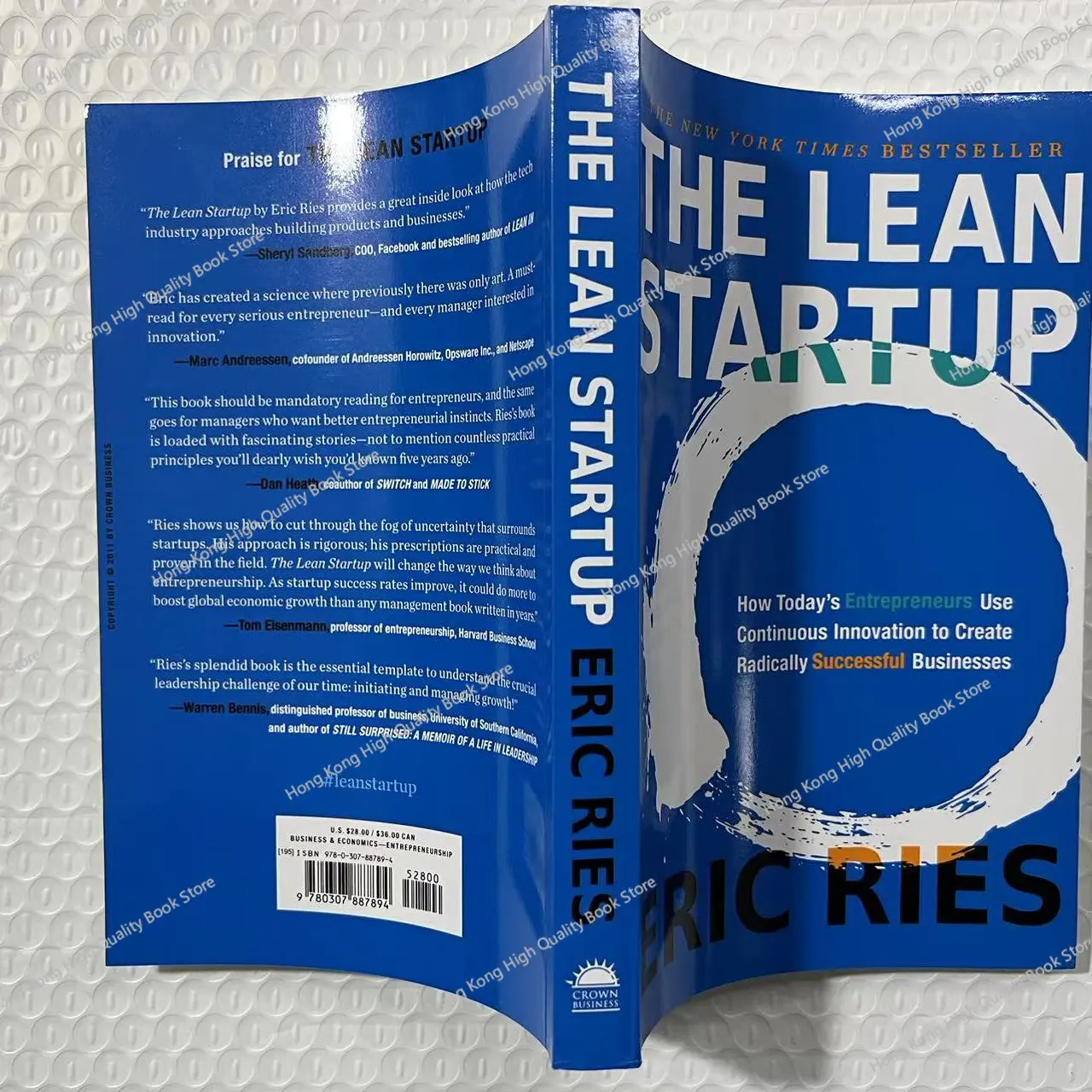 The Lean Startup By Eric Ries Growth Mindset Startups Growth Thinking Books for New Ventures Business English Guide Book