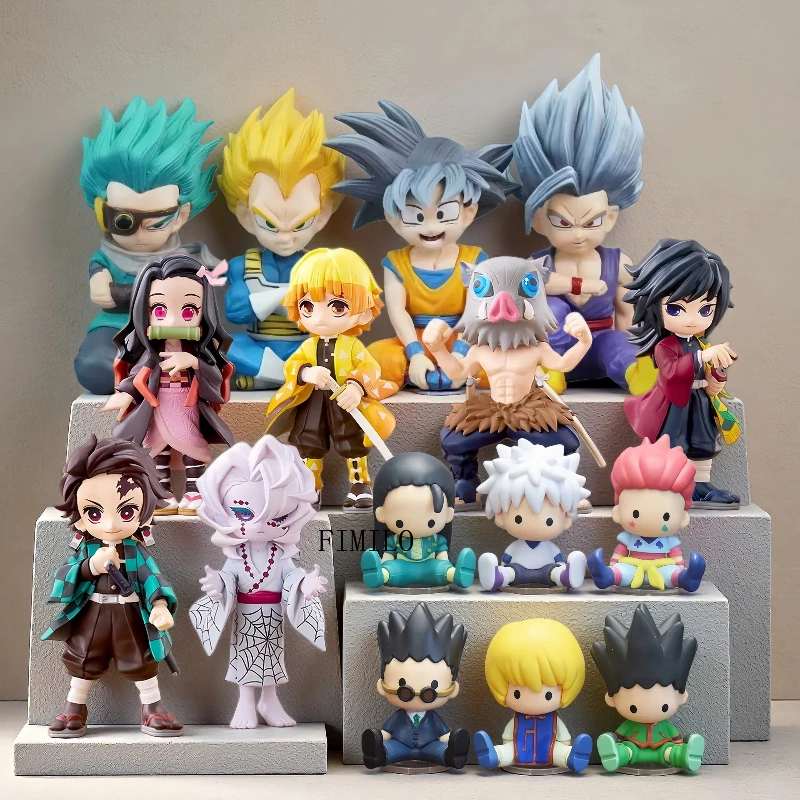 أنيمي شيطان القاتل: كيميتسو نو يابا تمثال لعبة دراغون بول جرانولا سون جوكو فيغيتا عمل أرقام البلاستيكية هنتر × هنتر نموذج اللعب #1