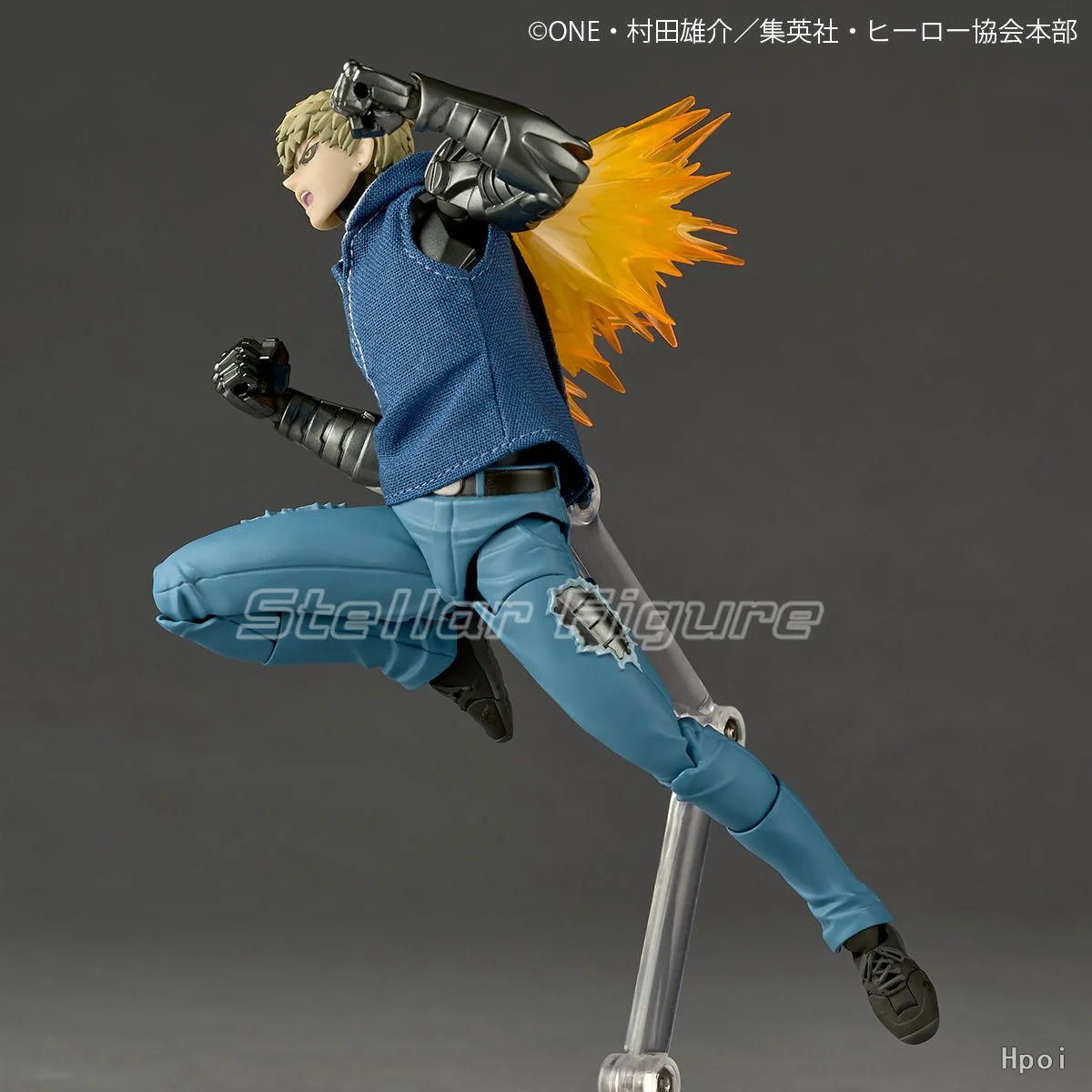 【SF】متوفر في المخزون مجموعة الرسوم المتحركة KAIYODO Revoltech One Punch Man Genos