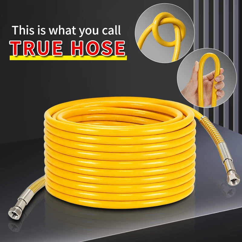 Airless Paint Spray Hose Universal High Pressure Fiber Pipe Flexible Fiber Hose Airless Sprayer Paint Hose