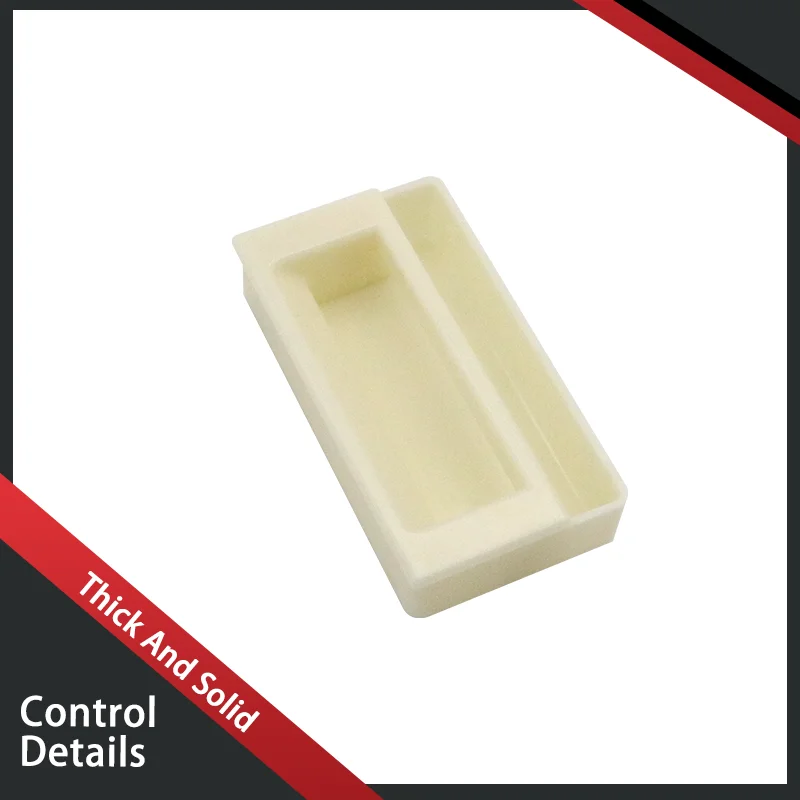 Combination Plastic Abs Two In One Handle, Rectangular Embedded With Screws To Fix Cabinet Electrical Box Handle