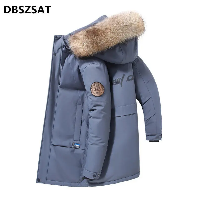 Chaqueta militar con capucha Para Hombre, cortavientos grueso y cálido, Parka con forro de lana, talla M-4XL, 2027