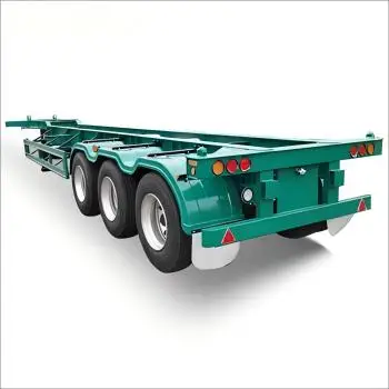 Quality 3-Axle Skeleton Semi-Trailer Vehicle Product