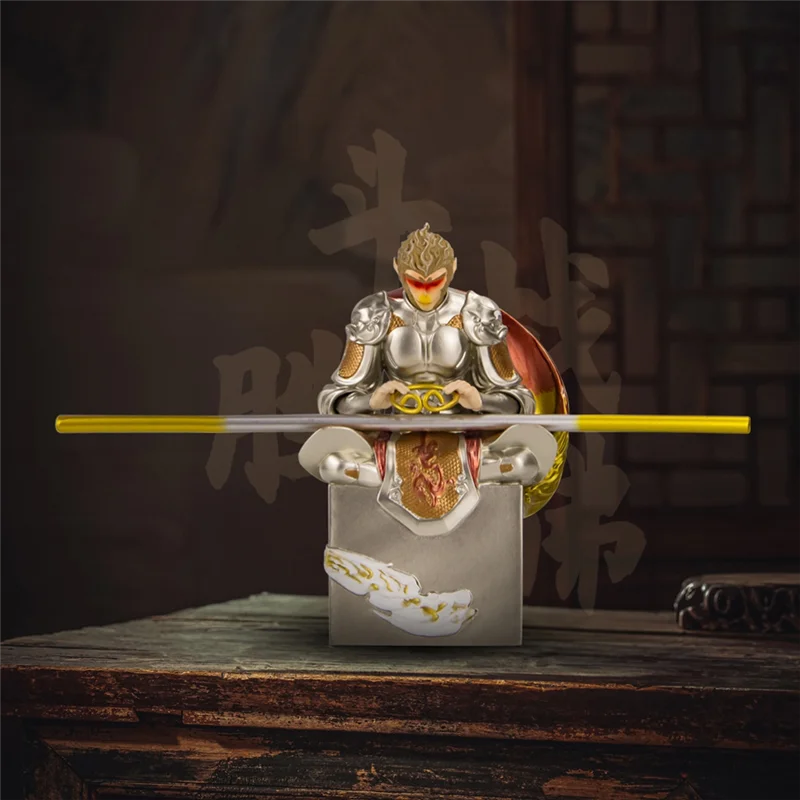 Wukongs , Black Myth Wukong Statue,Monkey King Action Figure, Monkey Ornaments Sculpture Office Bedroom Decoration