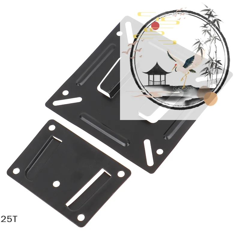 14-26 Inch TV Mount Wall-mounted Snap Fastener Flat Panel Bracket Universal Metal TV Holder LCD LED Monitor TV Frame VESA 75/100