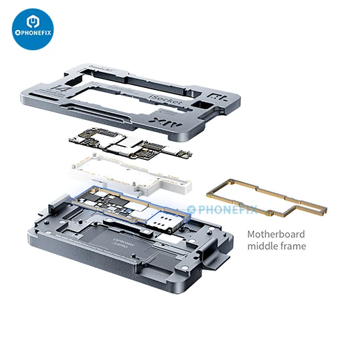 QIANLI iSocket Middle Layered Test Platform for iPhone X-14Promax Logic Board Test Repair iPhone Frame Maintenance Fixture