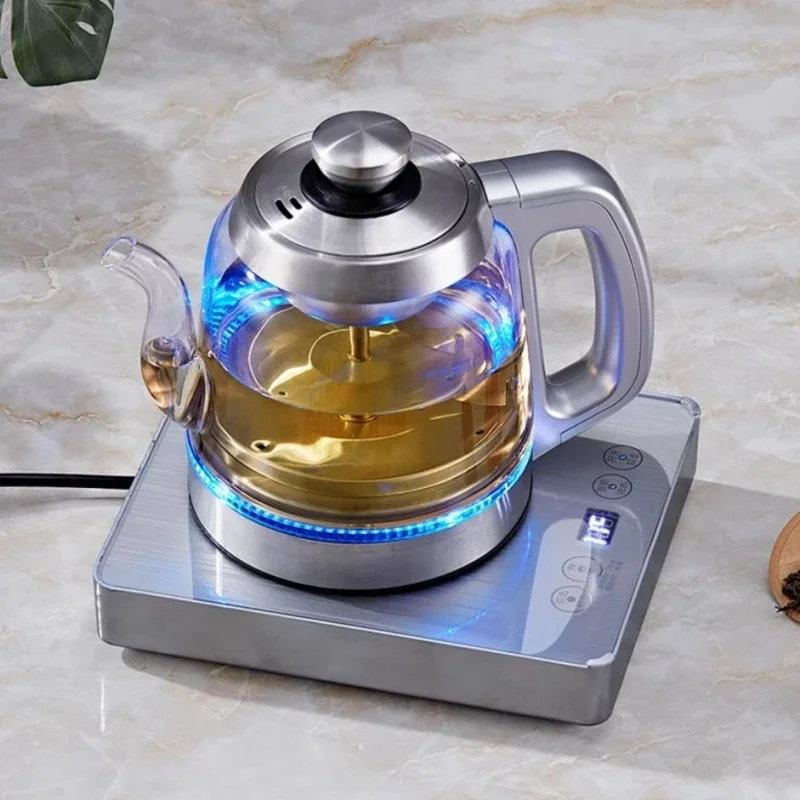 220V Electric Kettle Automatic Water Kettle 1.2L/1.5L Stainless Steel Desktop Borosilicate Glass Tea Maker