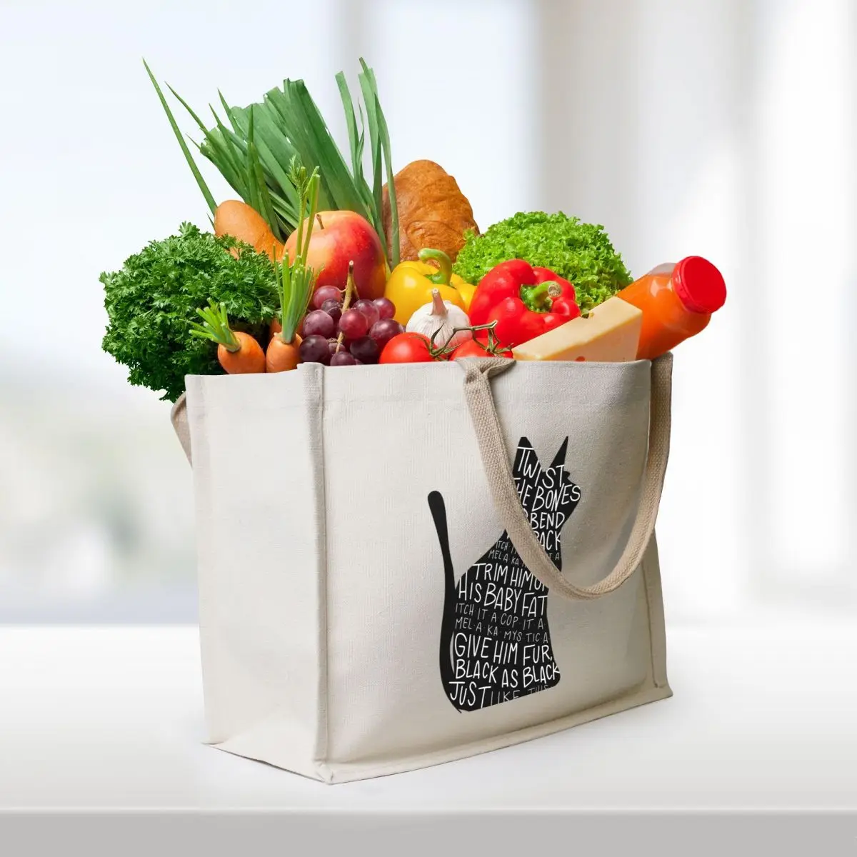 Twist the Bones Tote Bag tote bags cloth bags Women's shopper bag shopping cart bags
