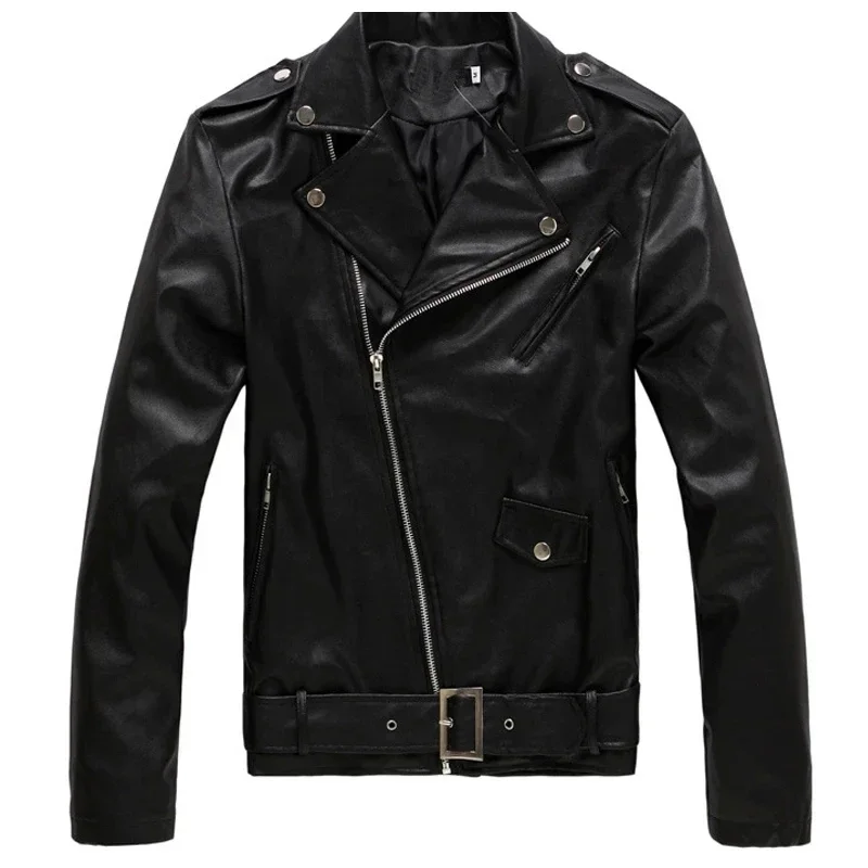 Anime The Walking Dead Negan Black PU Leather Jacket Dead City Cosplay Costume Motorcycle Coat Women Men Halloween Party Coat