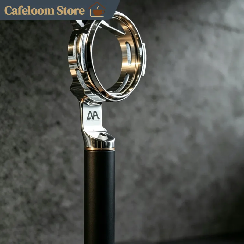 Apollo Special Edition 58mm Coffee Portafilter Hollow Handle Flat Base For Weber Yacht Espresso Machine Home Barista Use