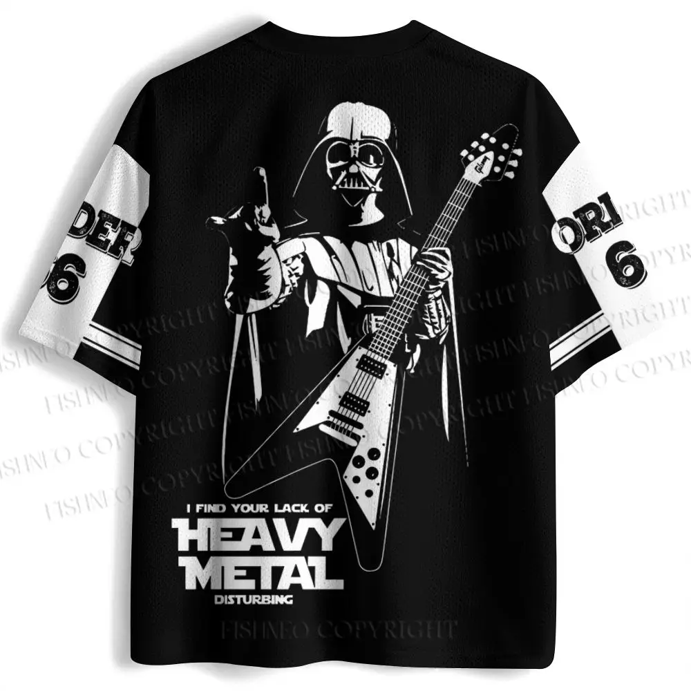 2026 New Star Wars Movie Sports Fashion Adult Children's Short Sleeve V-neck Street Gothic Style Horror Fans Gift
