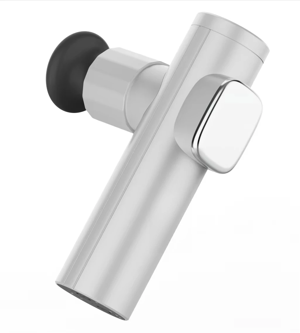 Professional Metal Body Massage Gun, Deep Tissue Therapy, 3 Speeds, Muscle Massager, Pain Relief, Silent Operation