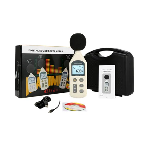 Gm1357 30~130 Db Digital Sound Pressure Level Noise Decibel Meter Tester