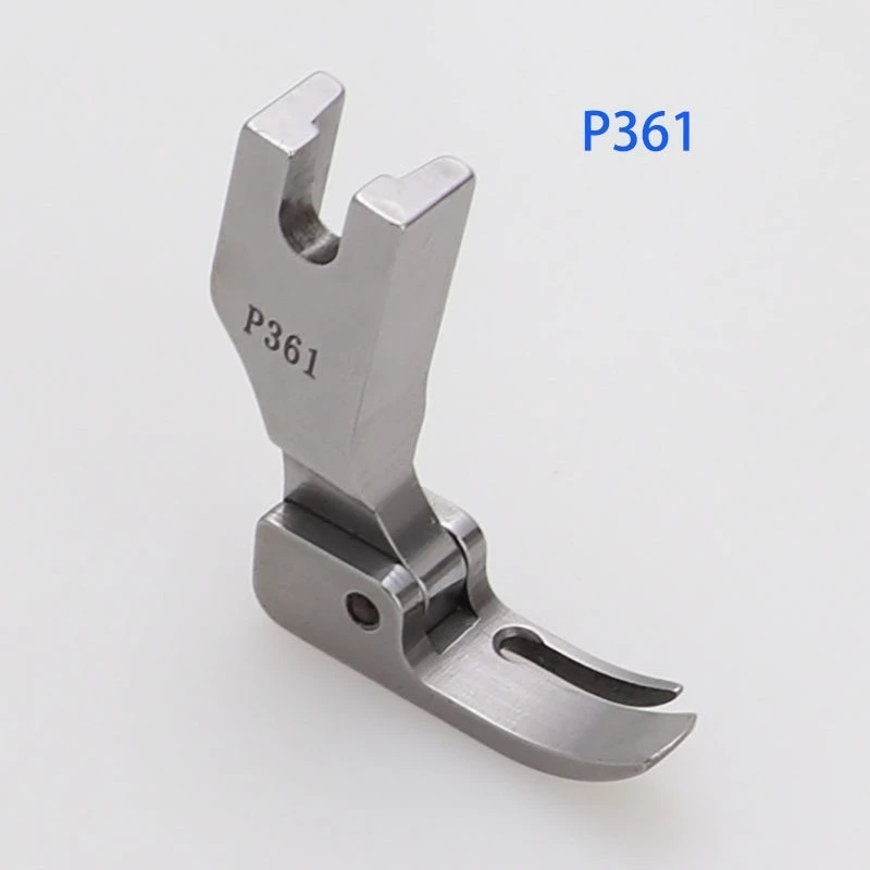 For Steel Computerized Flat Trolley Zipper Presser Feet P360/P361 Narrow Sides 0.1 Large and Small Edges Zipper Presser Feet