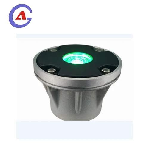 

Green White Airport Inset LED Runway Helipad light IP68 LED heliport perimeter lighting