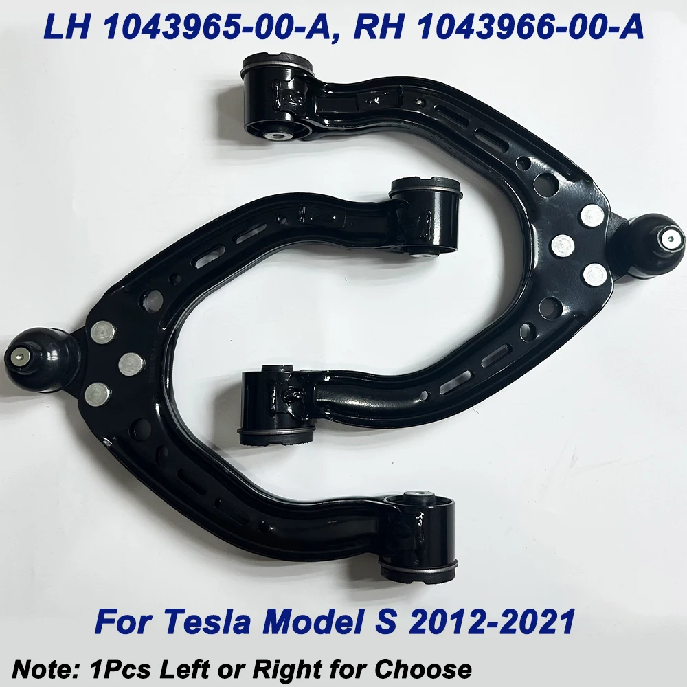 

For Model S 2012-2021 OEM 1043966-00-A 1043965-00-A 6008930-00-B 104396500A 104396600A Front Upper Suspension U-Type Control Arm