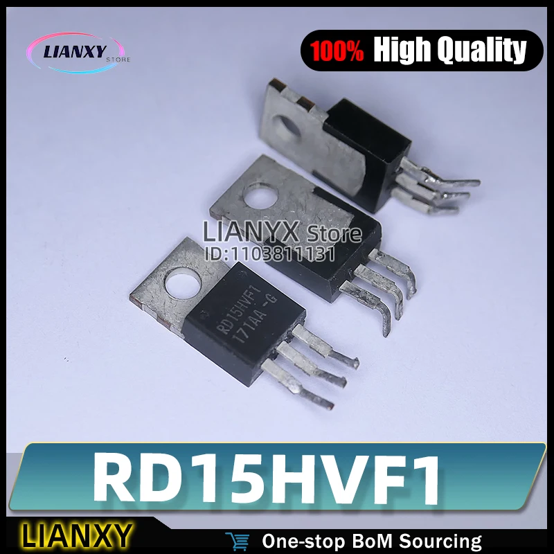 RD15HVF1 USED Original (5Pcs/lot) RD15HVF1-101 RD15HVFI 2SC1972 MOSFET Power Transistor High Quality