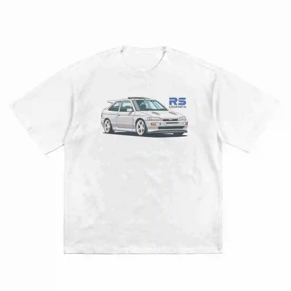 Escort RS Cosworth Short Sleeve Tee 100% Cotton T-Shirt