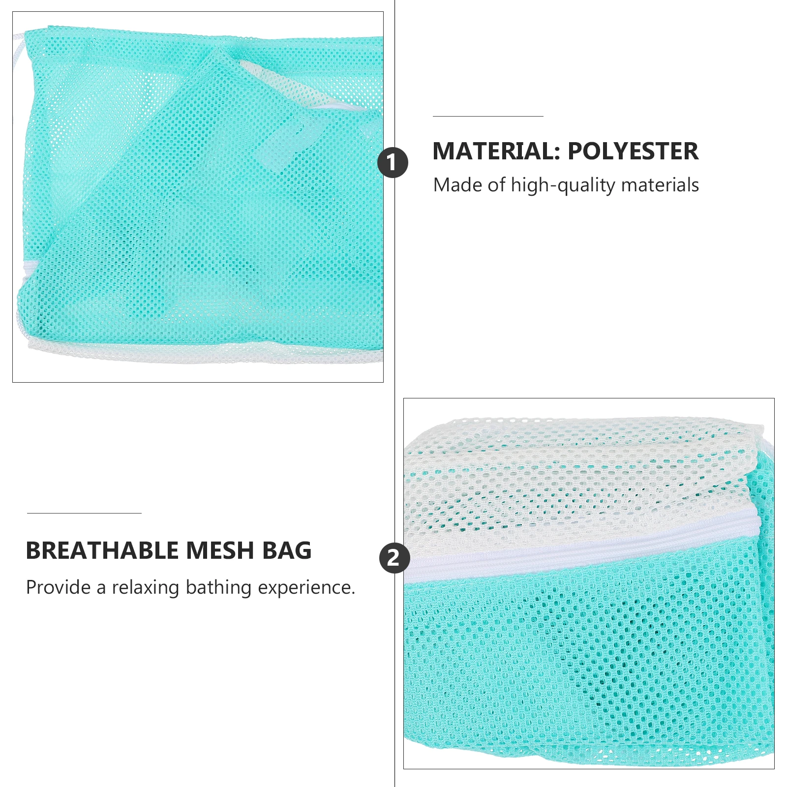 

Cat Grooming Supplies Washing Bag Shower Net Water Green Polyester Mesh Bathing