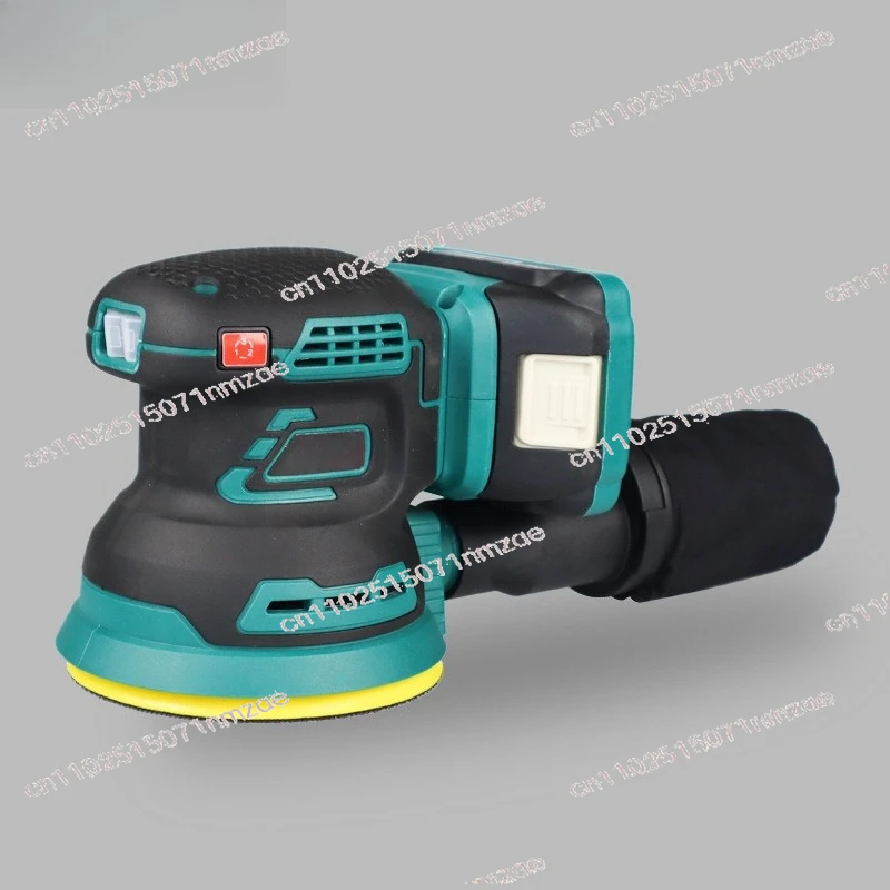 Cordless Brushless Sander Variable Speed Random Orbital Sander with Sandpaper Disc for Wood Metal Polishing