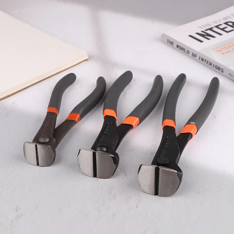 Top Cutting Pincers Pliers Manual Nail Pulling Pliers Flat Mouth Nail Lifting Walnut Pliers