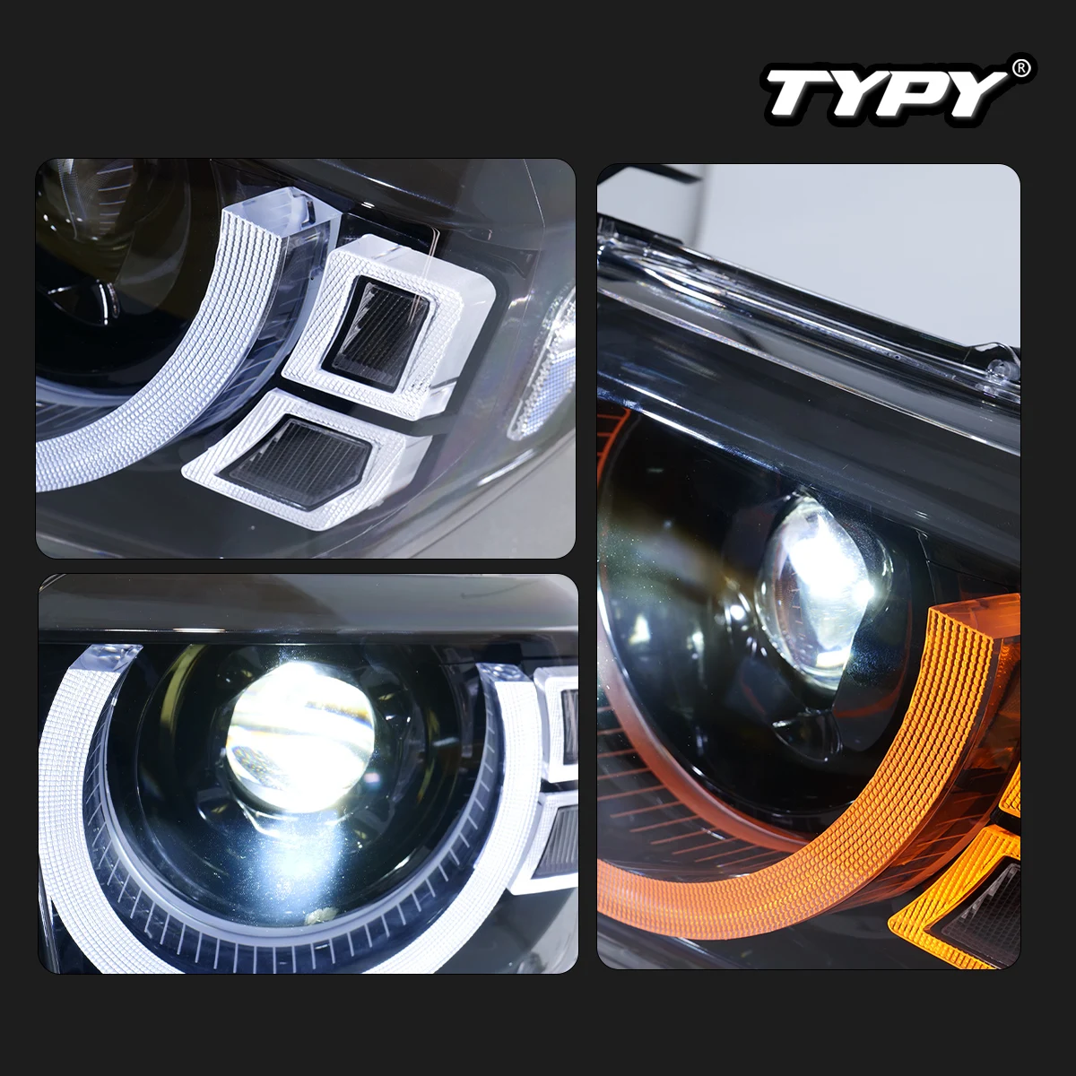 

TYPY Dynamic Signal Head Lamp Automotive Accessories Upgrade Modified New LED For Toyota Tundra Headlight 2014-2020