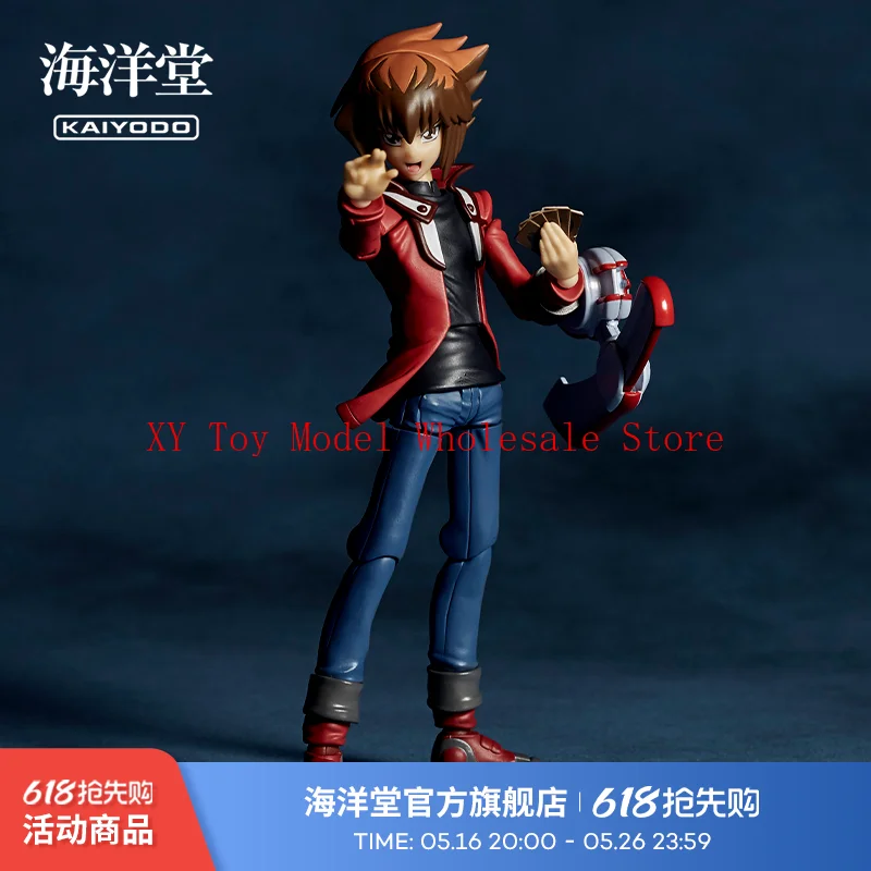 100% الأصلي Kaiyodo Revoltech Jyudai يوكي يو جي أوه مبارزة الوحوش GX DX في المخزون أنيمي عمل أرقام جمع نموذج اللعب