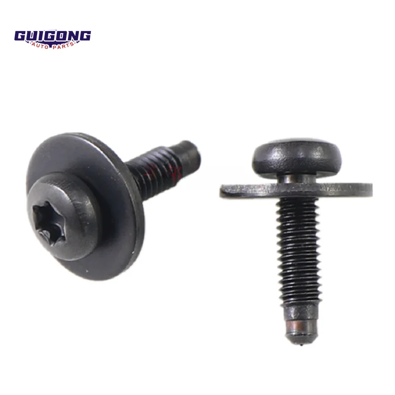 GUIGONG Car Headlight Bracket Hexagonal Bumper Water Tank Screws for BMW Mercedes-Benz Volkswagen