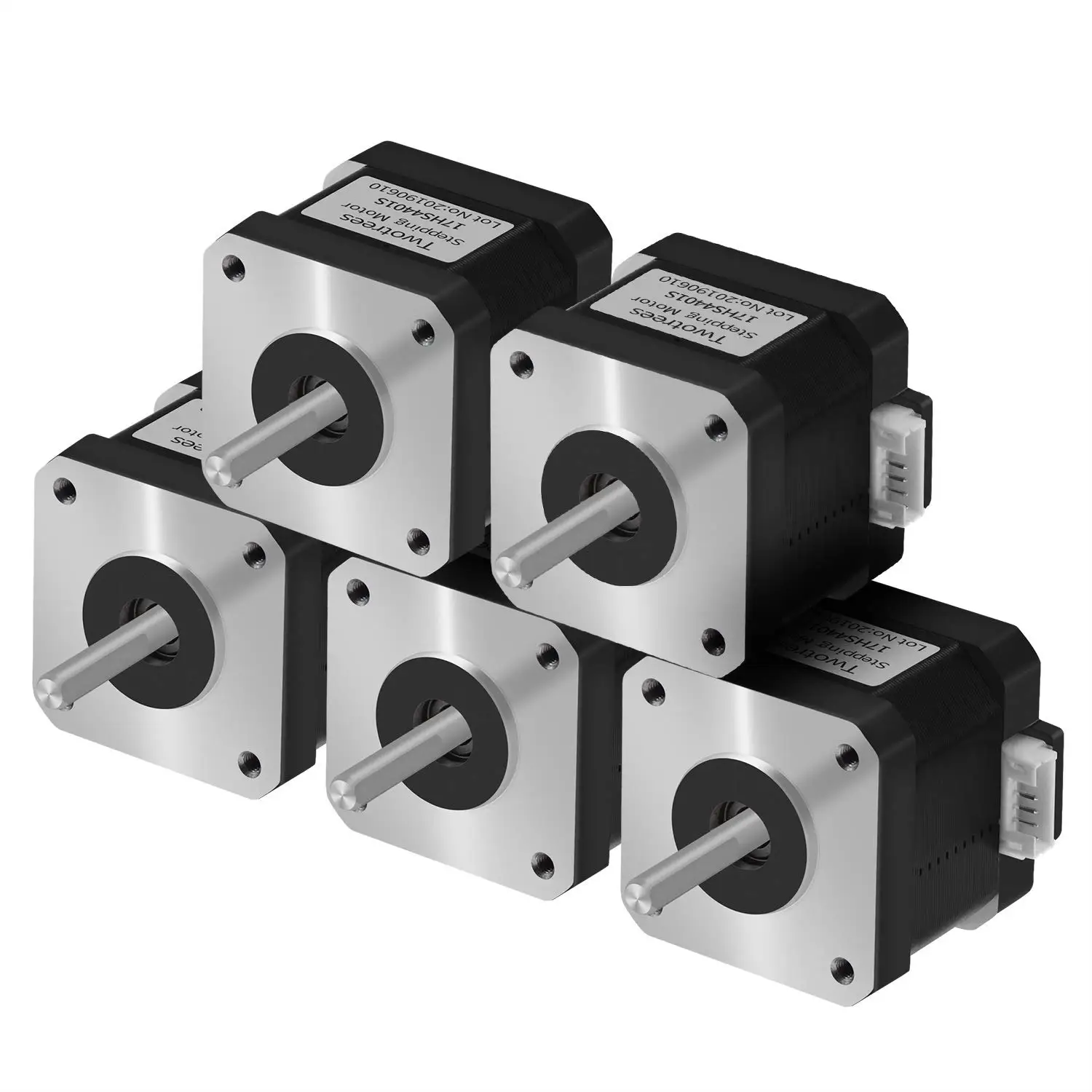 

5pcs Nema 17 Stepper Motor 48mm 17HS8401S 1.8A Stepping Motors for Robot and 3D Printer CNC Laser Engraving Machine