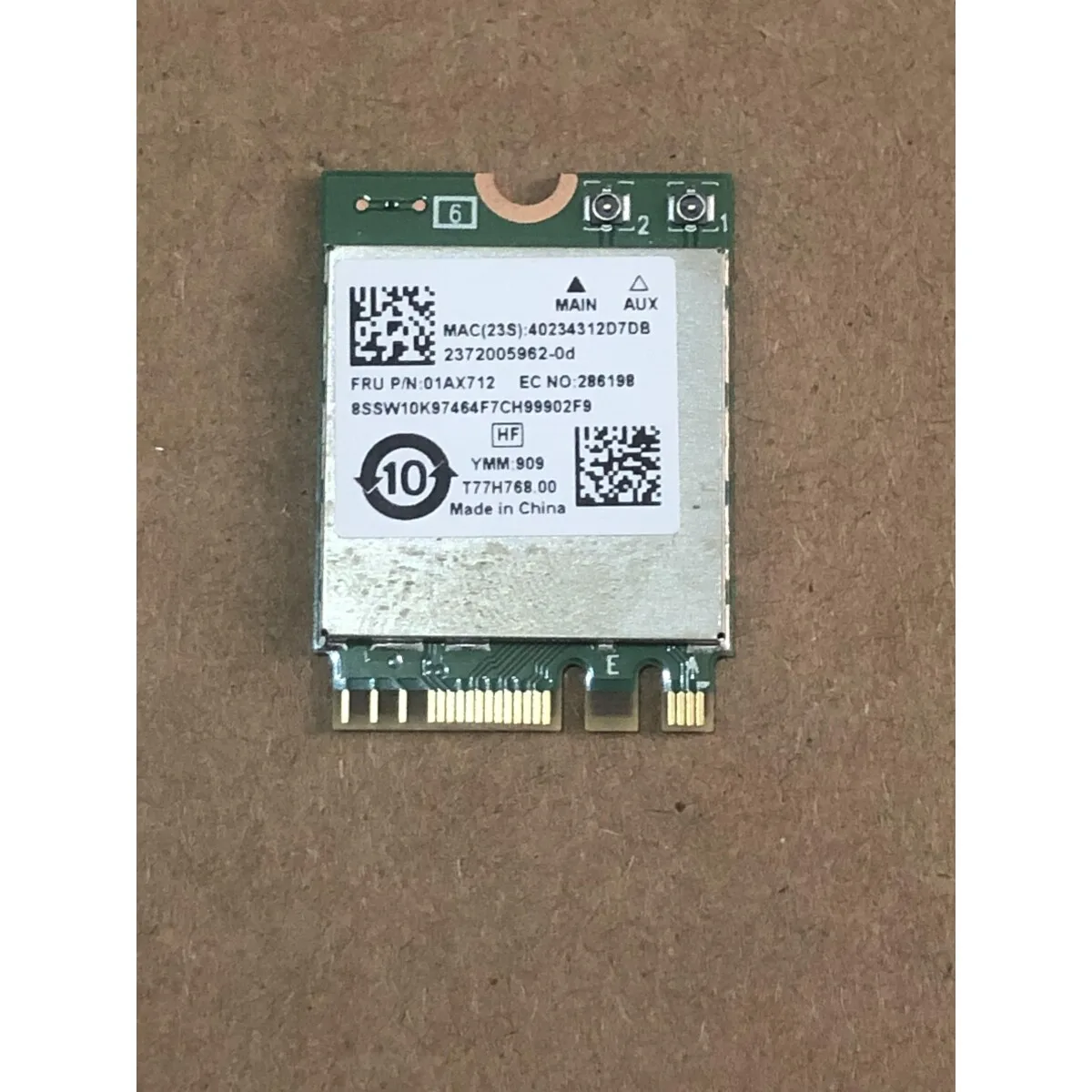 

Network Card for P51S S5 T470 T570 X270 01AX712
