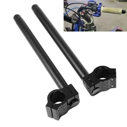 Motorcycle Handlebars Handle Bar Racing Clip On Fork Tube Handle Bar 31 32 33 35 36 37 39 41 45 48 50 51mm For Harley Cafe Race