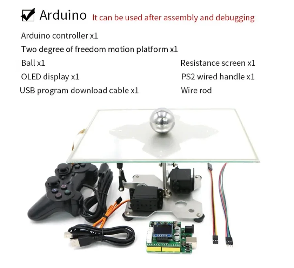 Arduino stm32 sistema de bola de rolamento de controle de críquete de código aberto bola de equilíbrio de placa de bola competição de robô pid