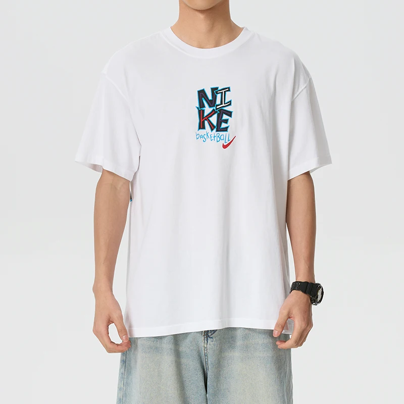 

Nike T-Shirt Men's Sportswear Running Fitness Breathable Comfortable Casual Fashion Short-Sleeved Top Im5043-100