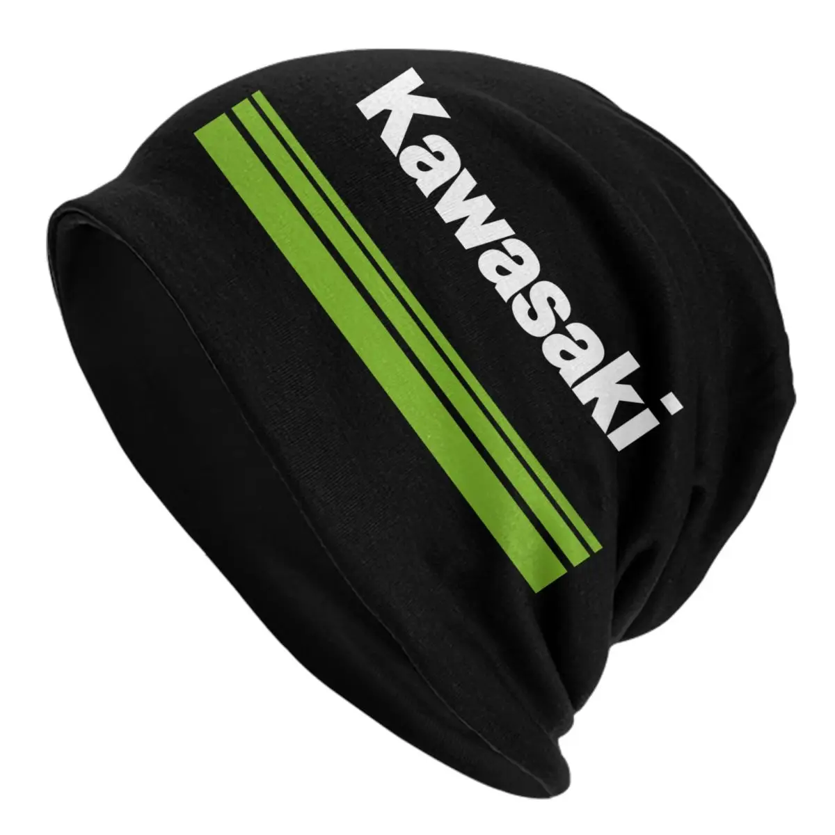 Custom Kawasaki Motorcycle Sport Racing Bonnet Hats Fashion Knit Hat For Men Women Warm Winter Skullies Beanies Caps